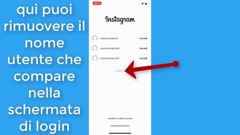 Come Togliere Un Account Instagram Che Ho Aggiunto